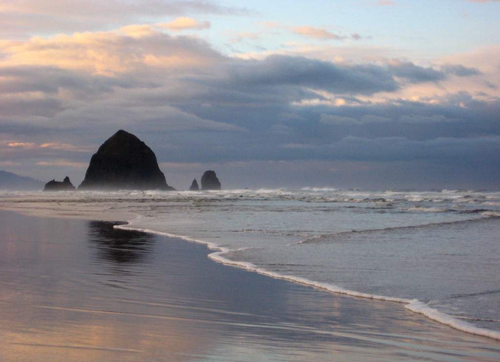 Cannon Beach Winter by Explorer Media Group
