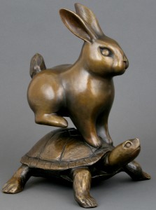 "Turtle Rabbit" by Georgia Gerber at Northwest by Northwest Gallery